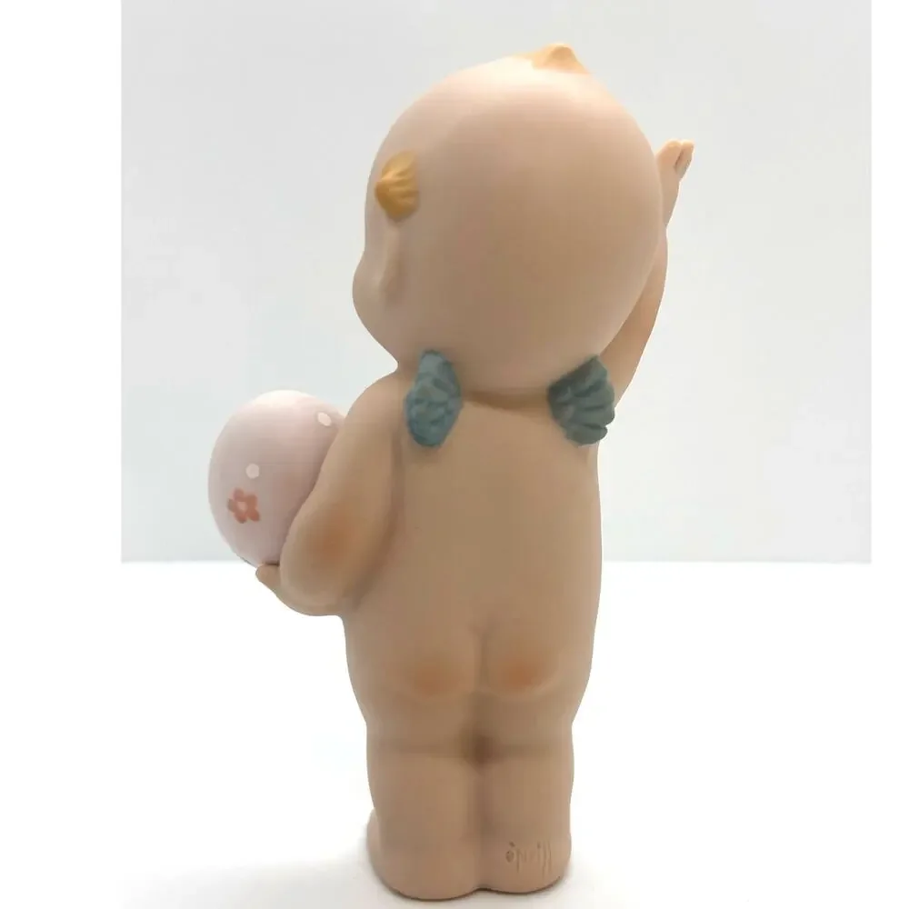 VTG 1992 Jesco/Enesco Rose O'Neill Porcelain Kewpie Doll Figurine, Easter Egg